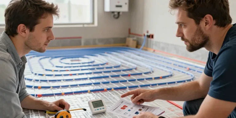installer chauffage au sol