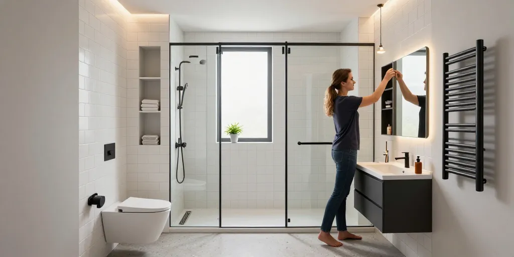 aménagement petite salle d'eau