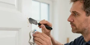 enlever coulure peinture sèche