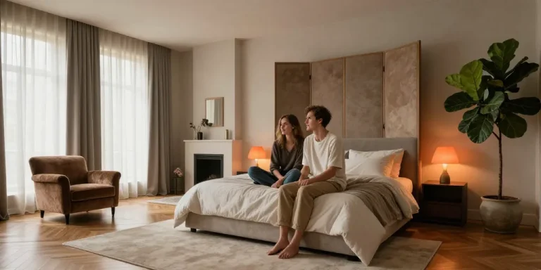 amenager grande chambre