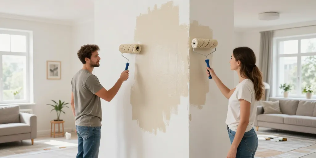 travaux de rafraichissement